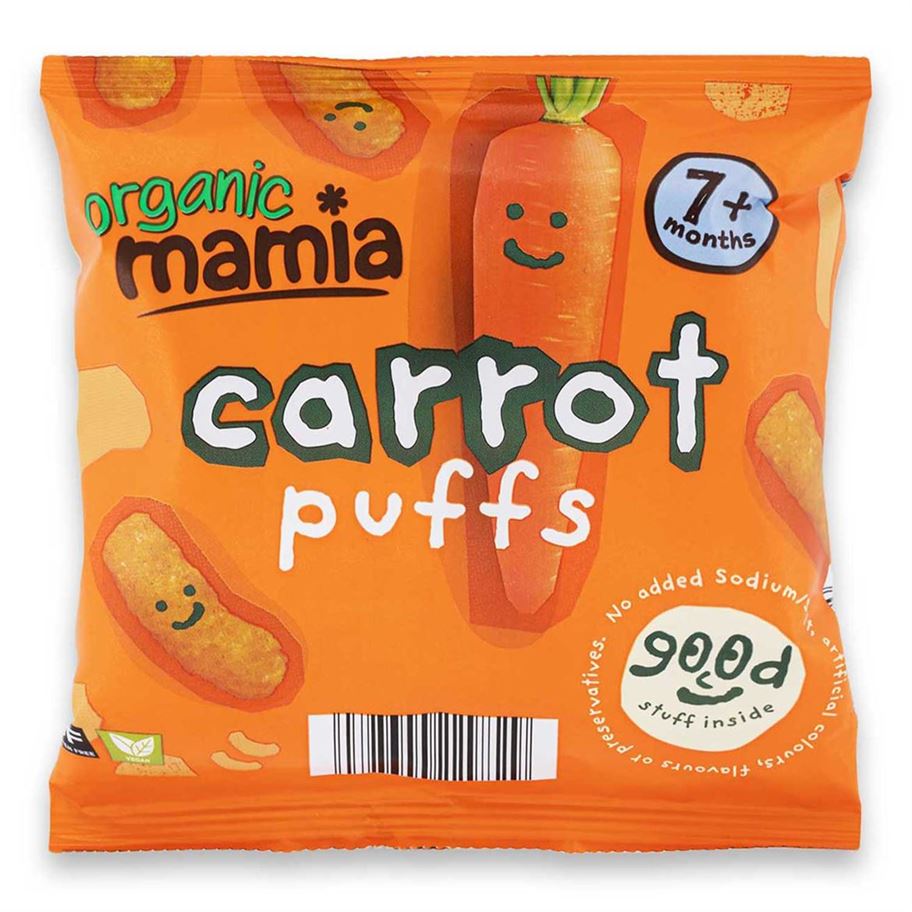 Baby carrot hot sale puffs