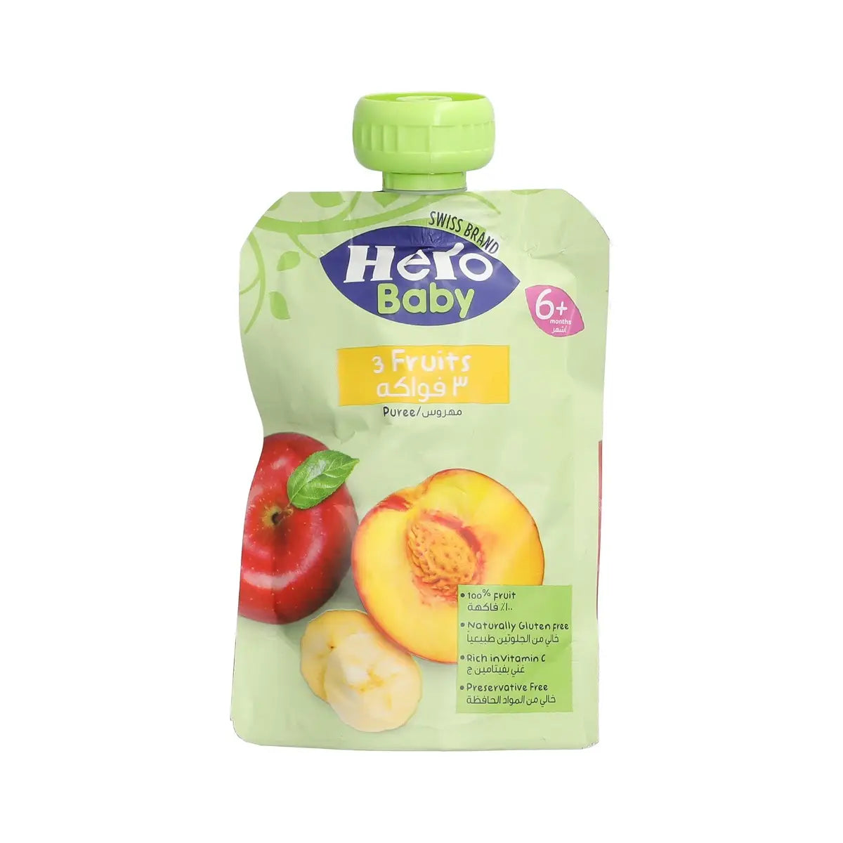 Hero Baby Yoghurt Pear 6 Months Plus - 120 GM