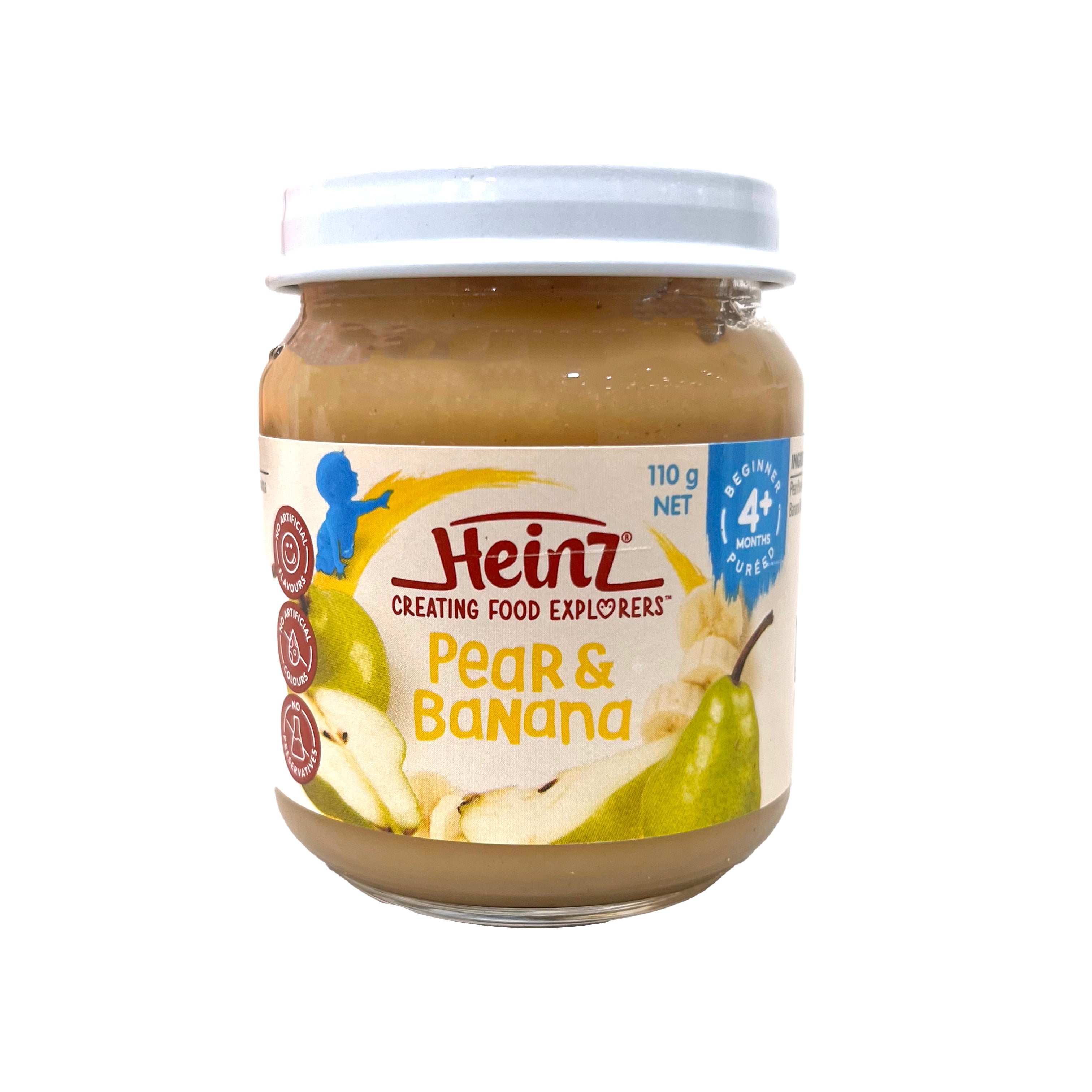 Heinz pear and banana sales baby food