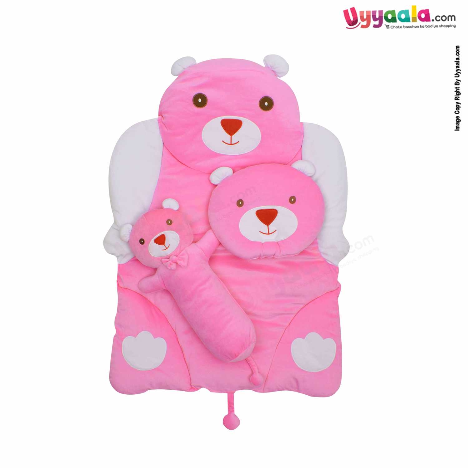 teddy bear baby pillow