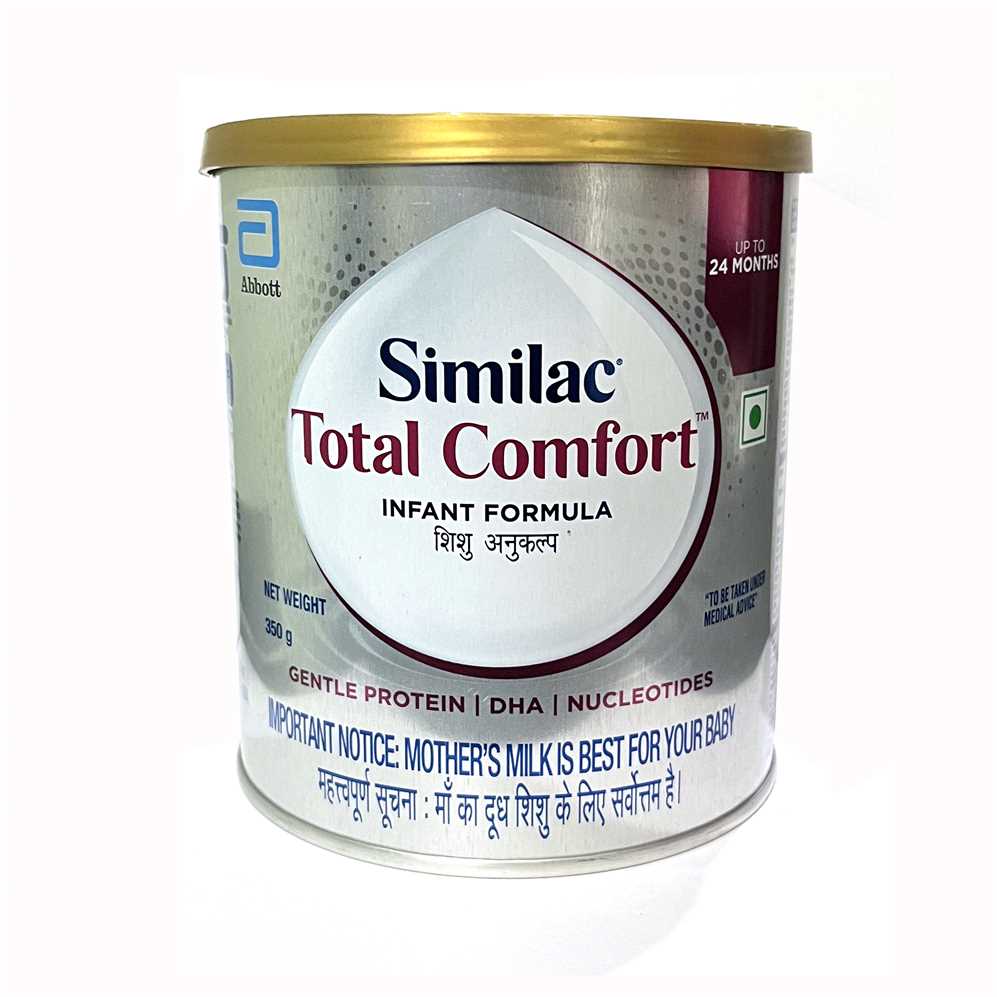 Similac Total Comfort Infant Formula (Up to 24 months): Buy jar of 350.0 gm  Powder at best price in India