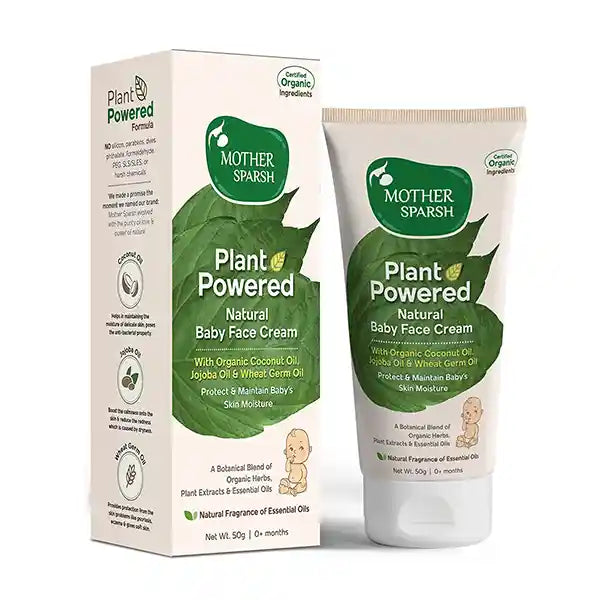 Buy Mother Sparsh Plant Powered Baby Face Cream  Online in India at uyyaala.com