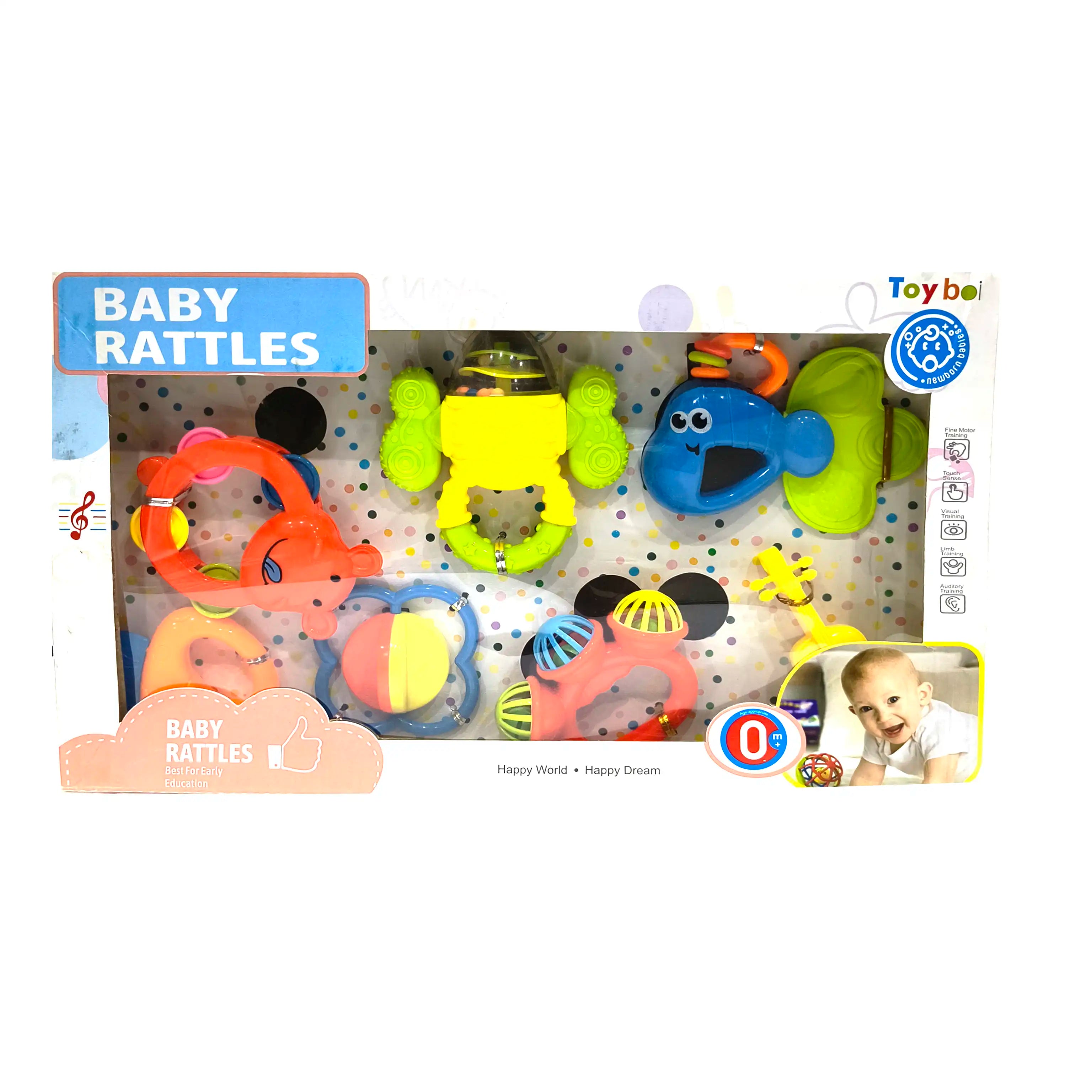 Buy Baby Rattle Toys Play Set - 7pcs Online in India at uyyaala.com