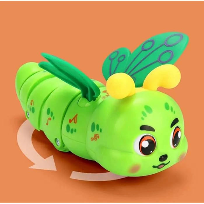 Buy Caterpillar Battery Toy with flash Lights & Music Online in India at uyyaala.com