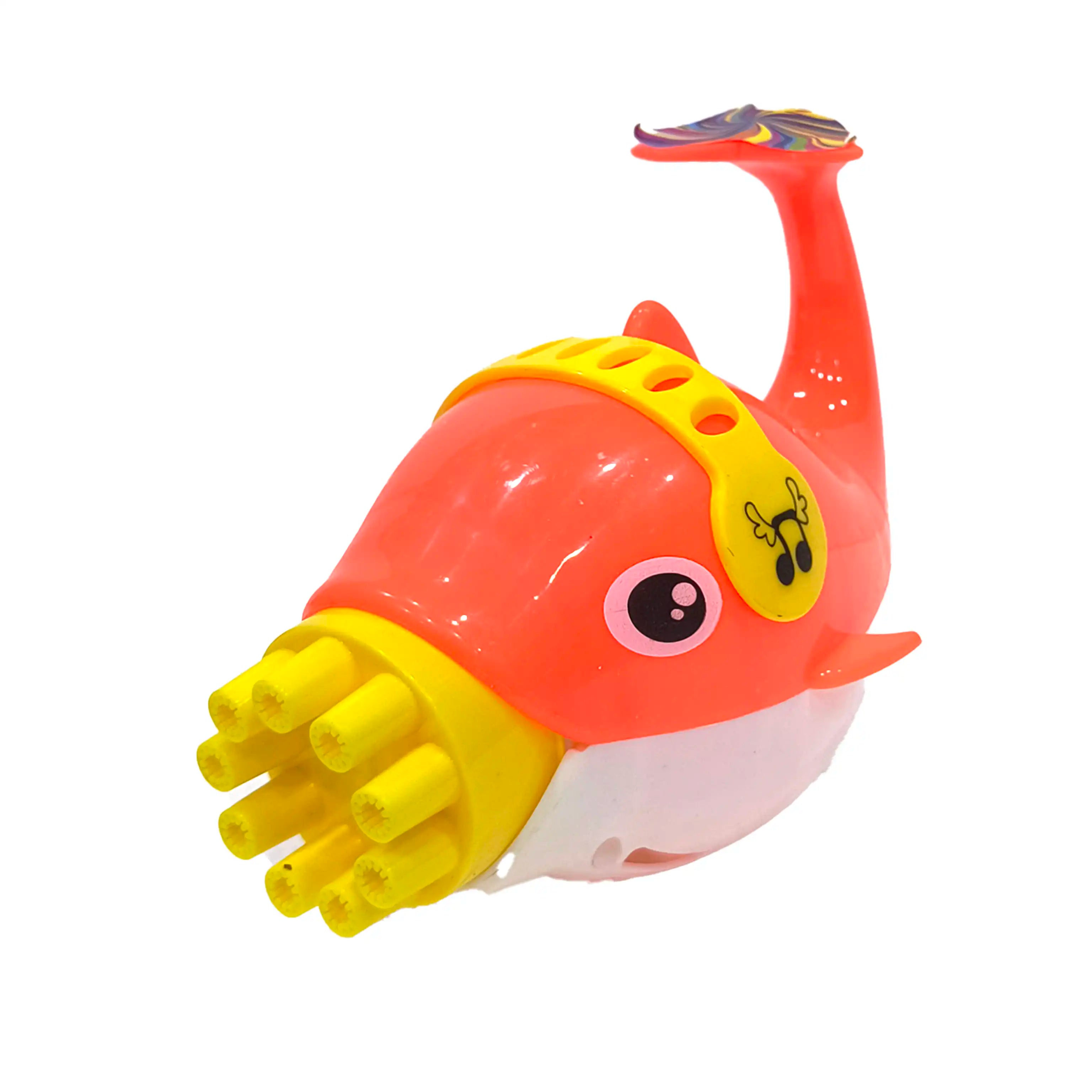 Buy Dolphin shaped 10 Barrel Bubble Gun Toy - Pink Online in India at uyyaala.com