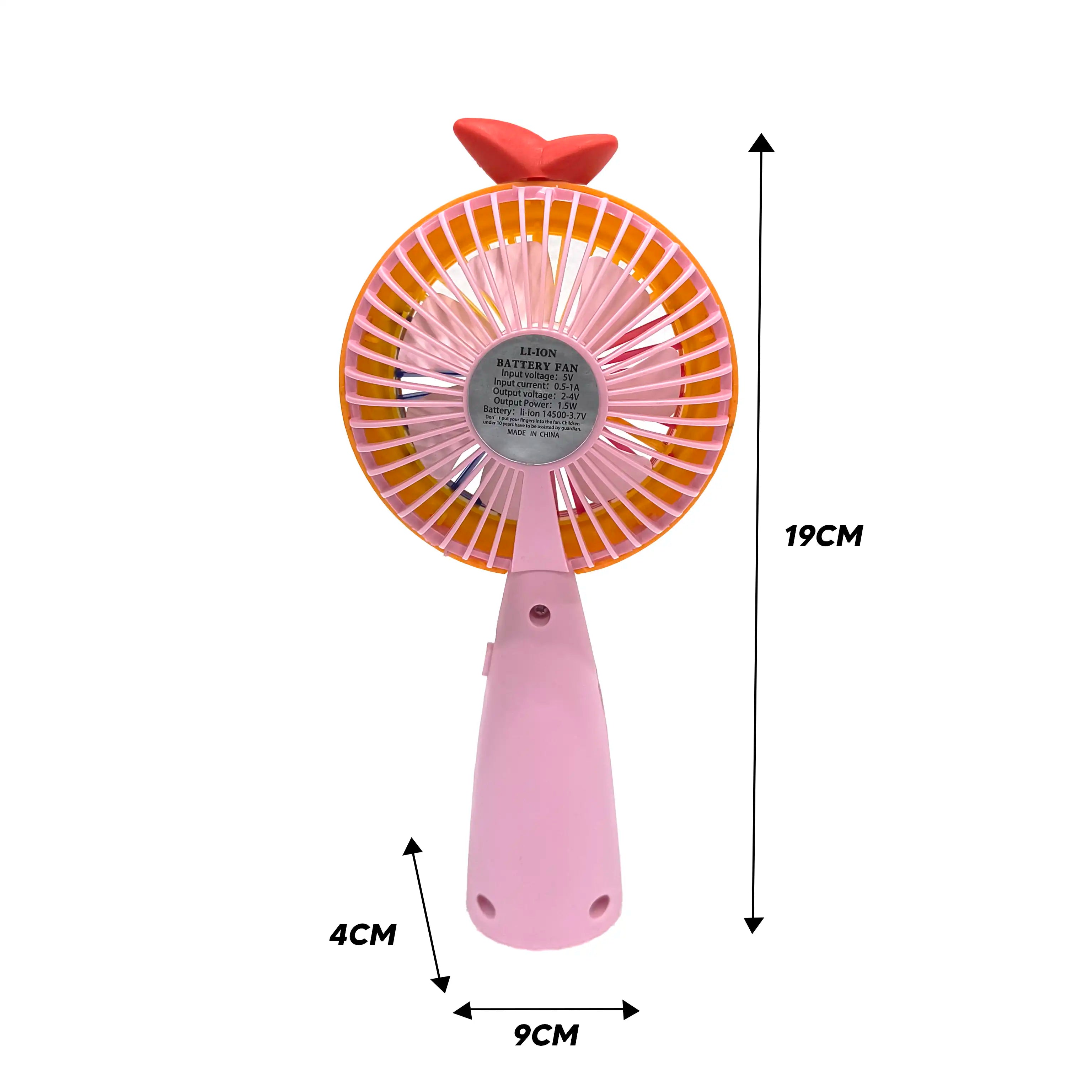 Buy Mini Handheld Fan Chargeable Battery Toy Online in India at uyyaala.com