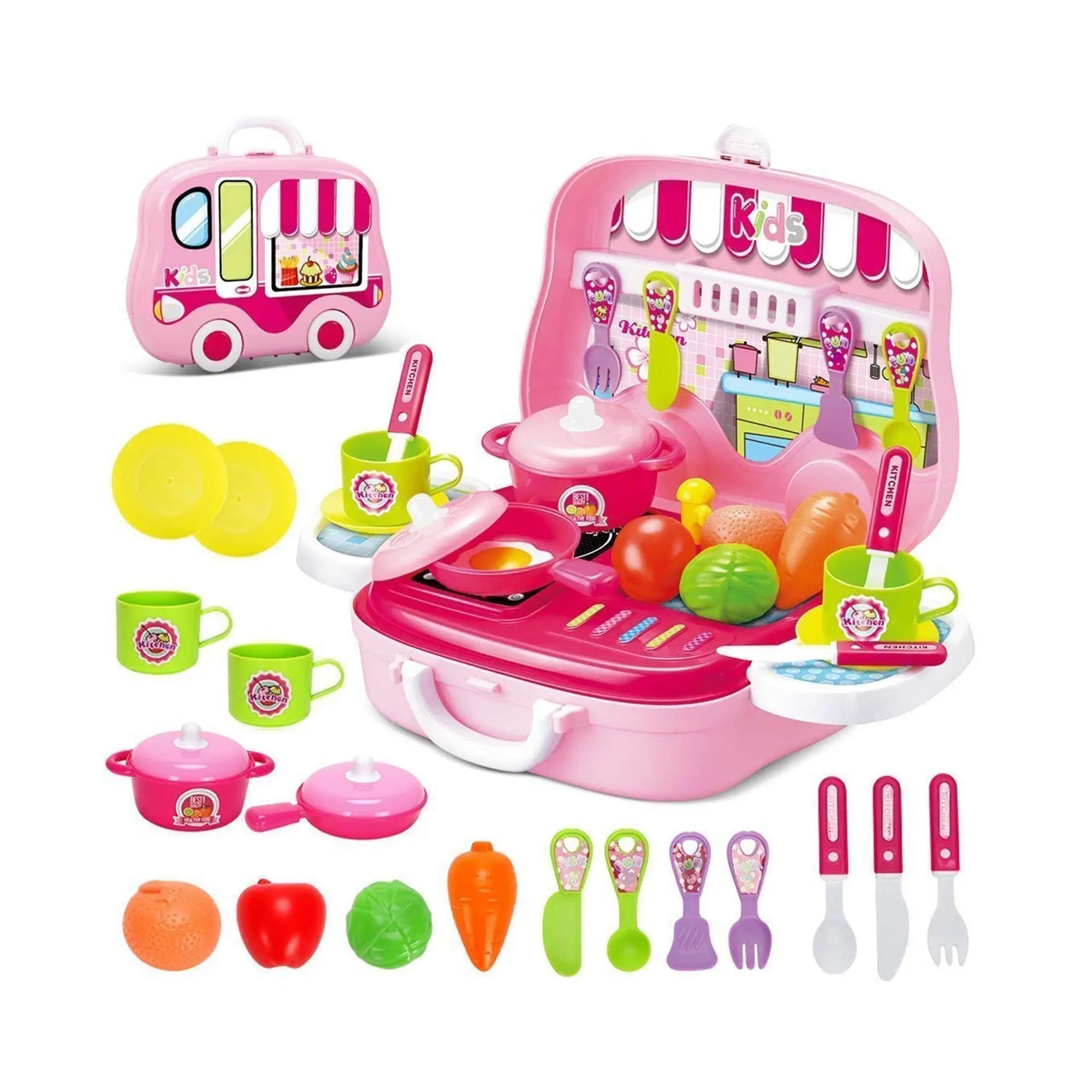 Buy Kitchen Kit Play Set for Children - (17 Pcs) Online in India at uyyaala.com