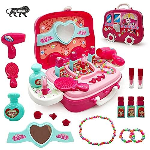 Buy Makeup Kit Play Set for Children - (19 Pcs) Online in India at uyyaala.com