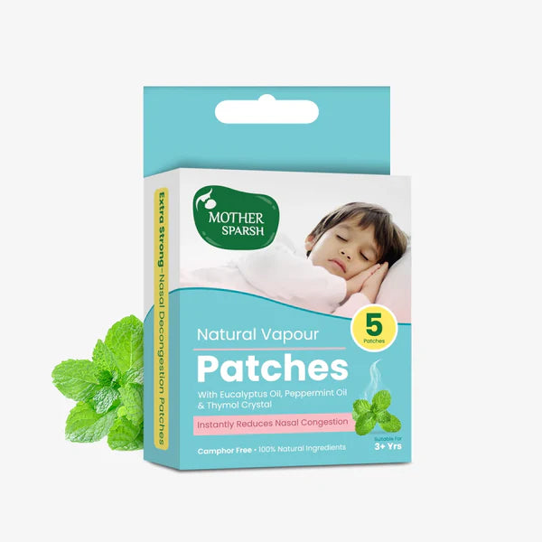 Buy Mother Sparsh Natural Vapour Patches for Small Children - 5 Patches Online in India at uyyaala.com