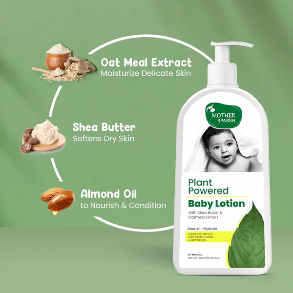 Buy Mother Sparsh Plant Powered Baby Lotion with Shea Butter Online in India at uyyaala.com