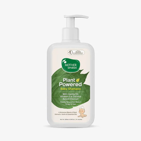 Buy Mother Sparsh Plant Powered Baby Shampoo Online in India at uyyaala.com