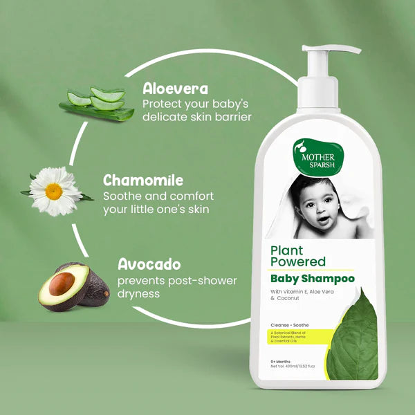 Buy Mother Sparsh Plant Powered Baby Shampoo Online in India at uyyaala.com