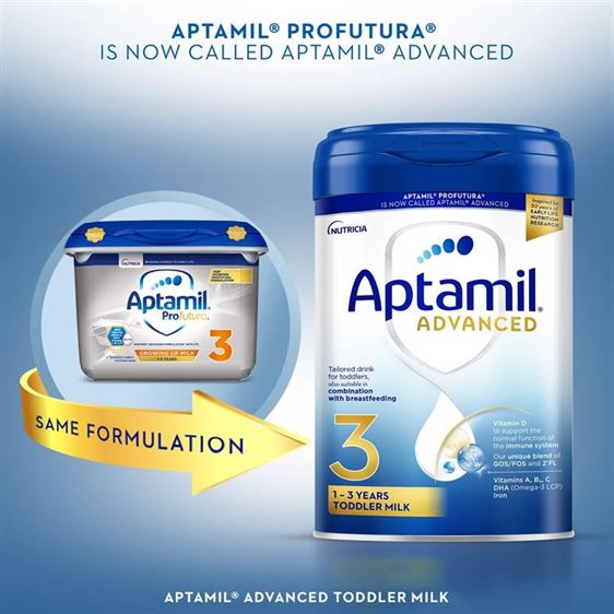 Nutricia Aptamil Advanced Toddler Baby Milk Formula, Stage -3