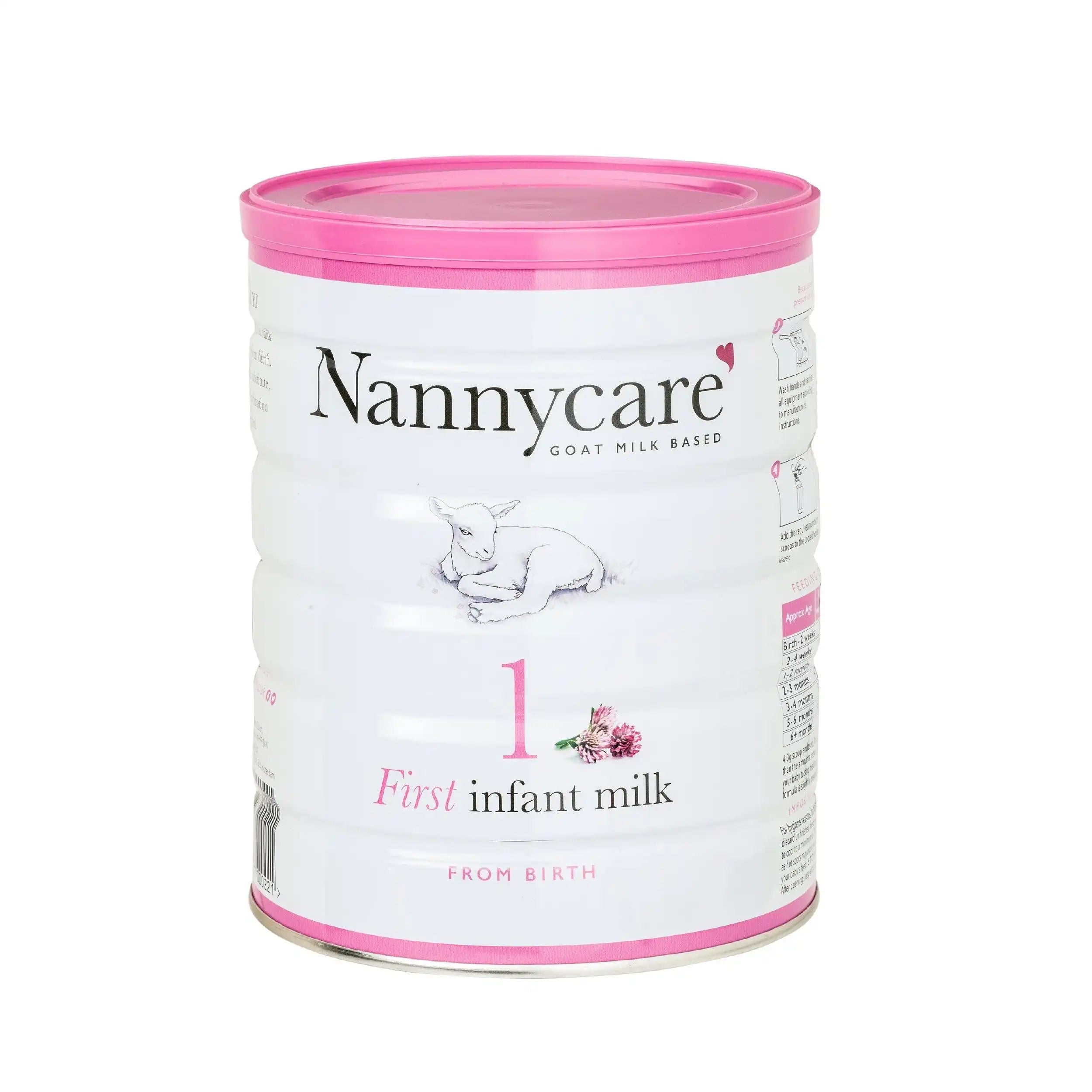 Buy Nannycare Goat Milk based First Infant Baby Milk Formula, Stage 1 - 900grams Online in India at uyyaala.com