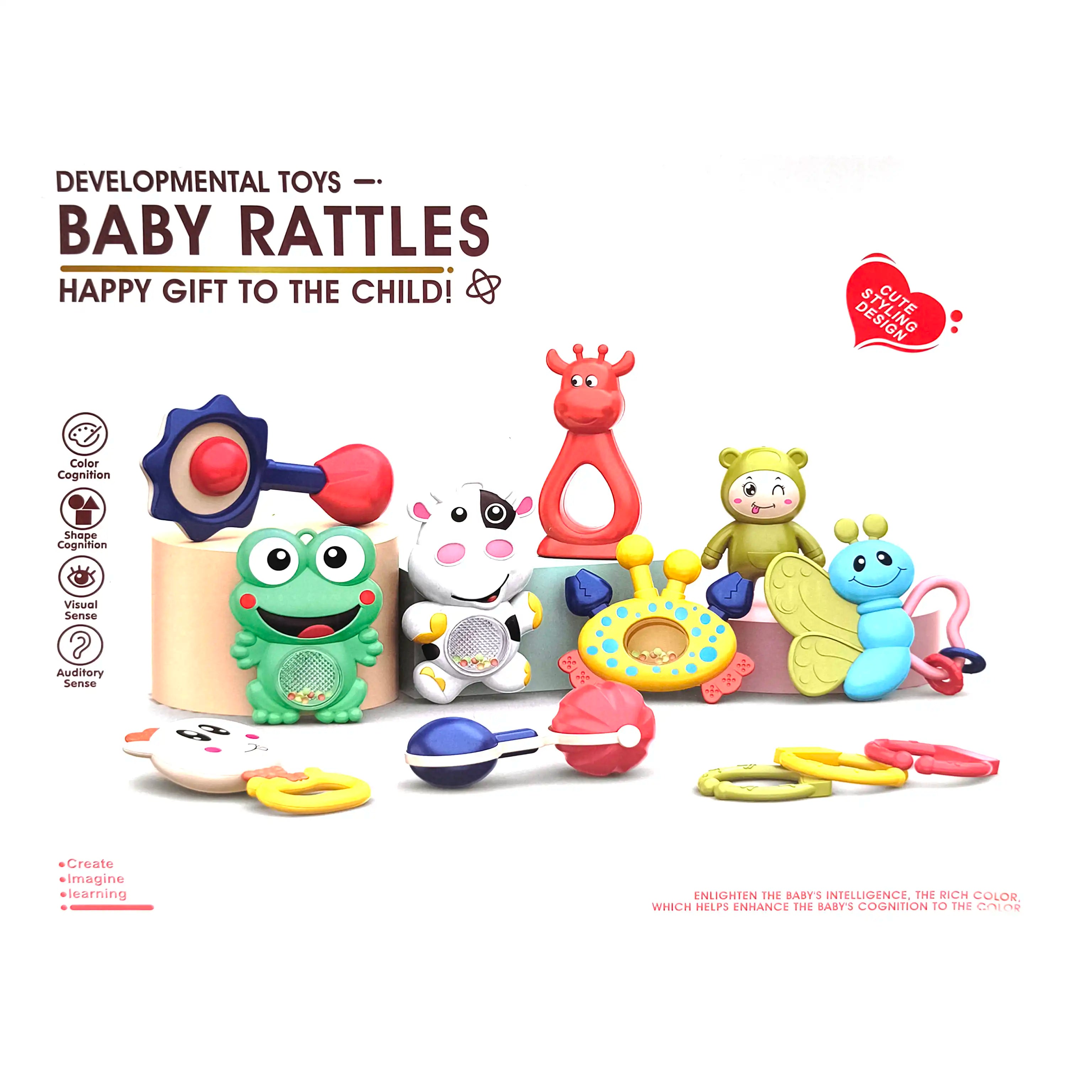 Buy Baby Rattle Toys Play Set - 7pcs Online in India at uyyaala.com