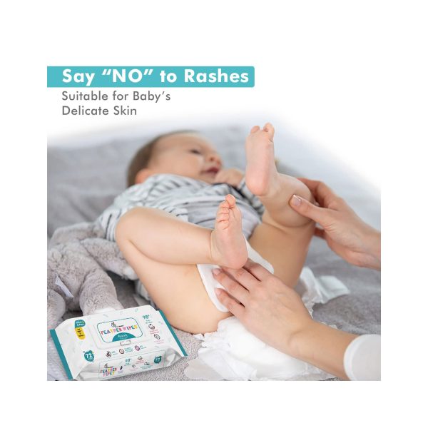 Buy R for Rabbit Aqua Feather Baby Wet Wipes with Vitamin E - 72 pcs Online in India at uyyaala.com