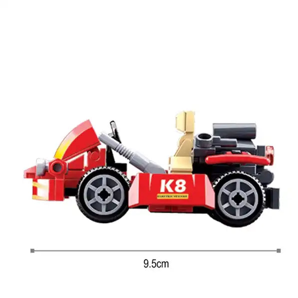 Buy Sluban Karting Building Blocks DIY Kit for Children - (89 Pieces) Online in India at uyyaala.com