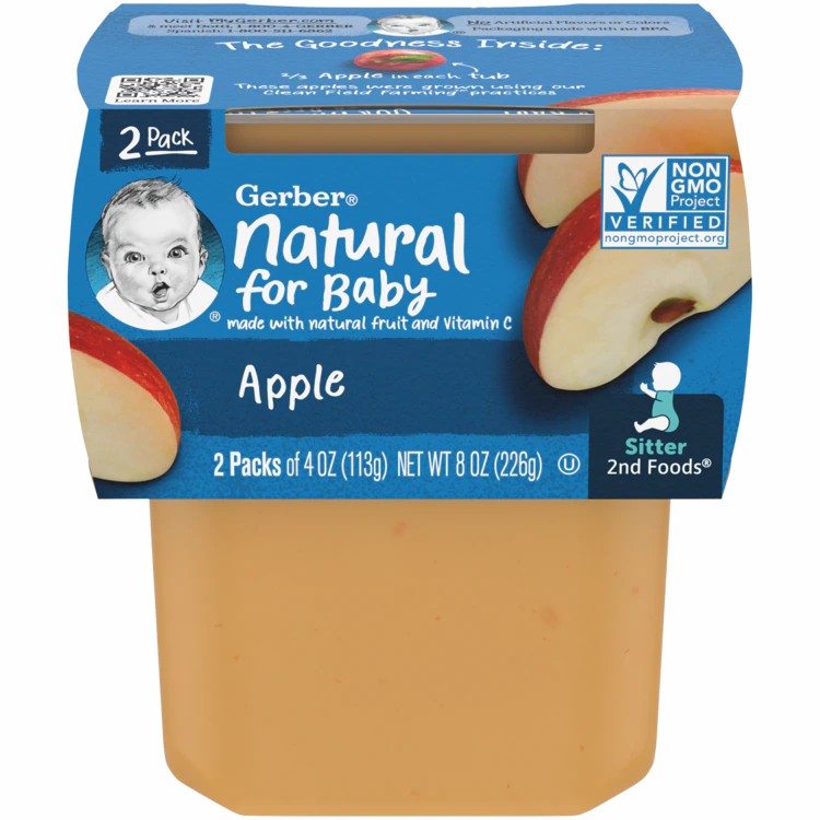 GERBER Apple Puree