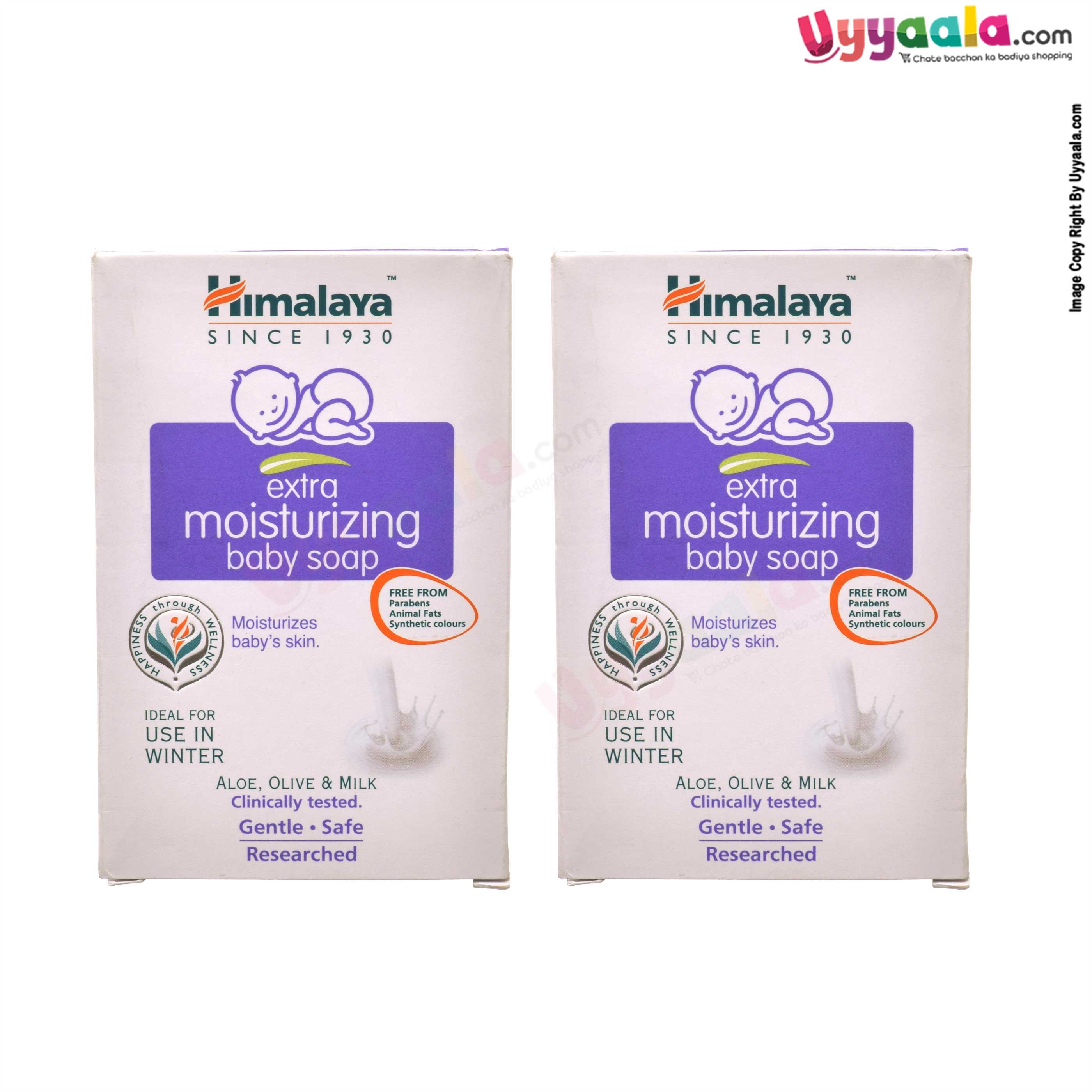 Moisturizing baby soaps