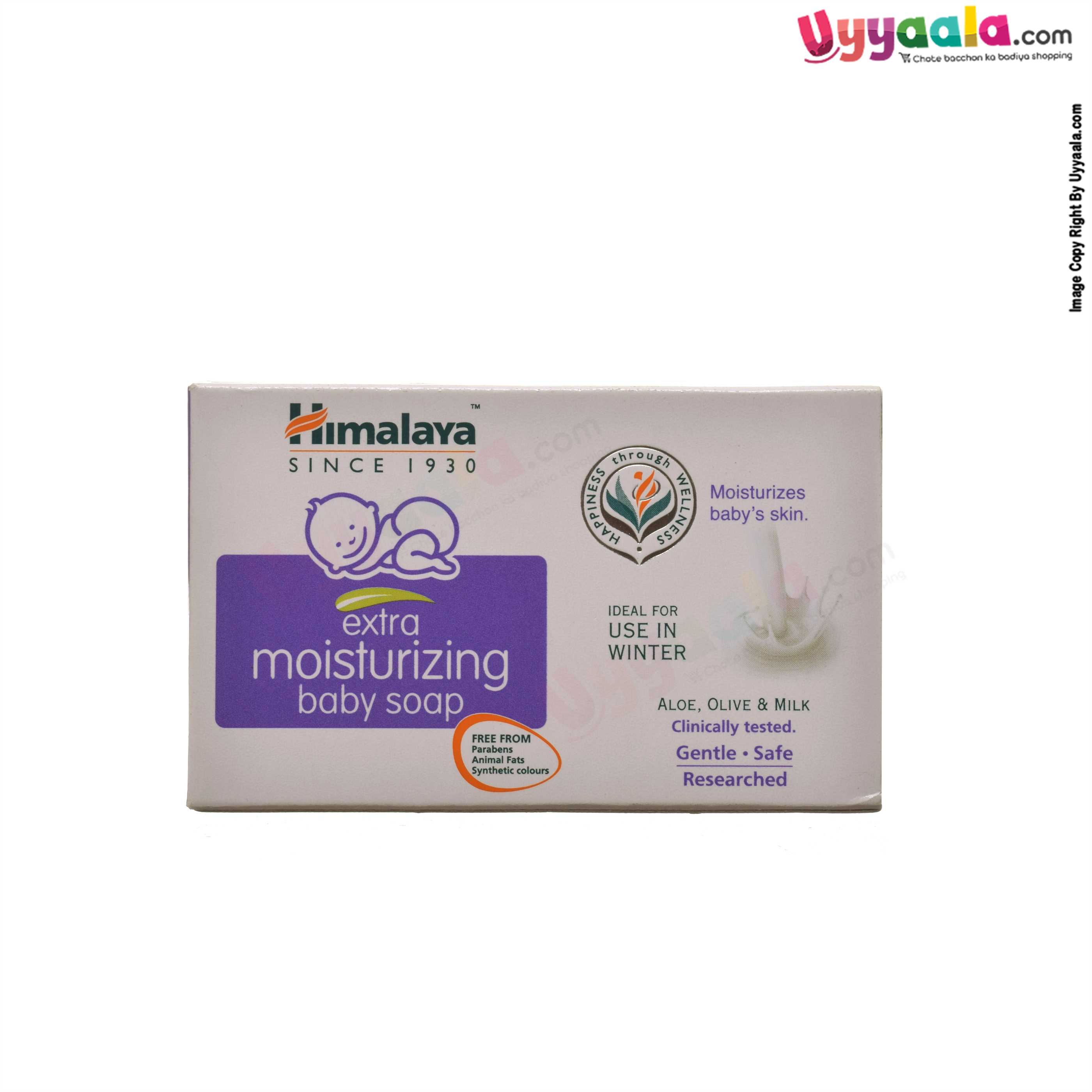 Moisturizing baby soap