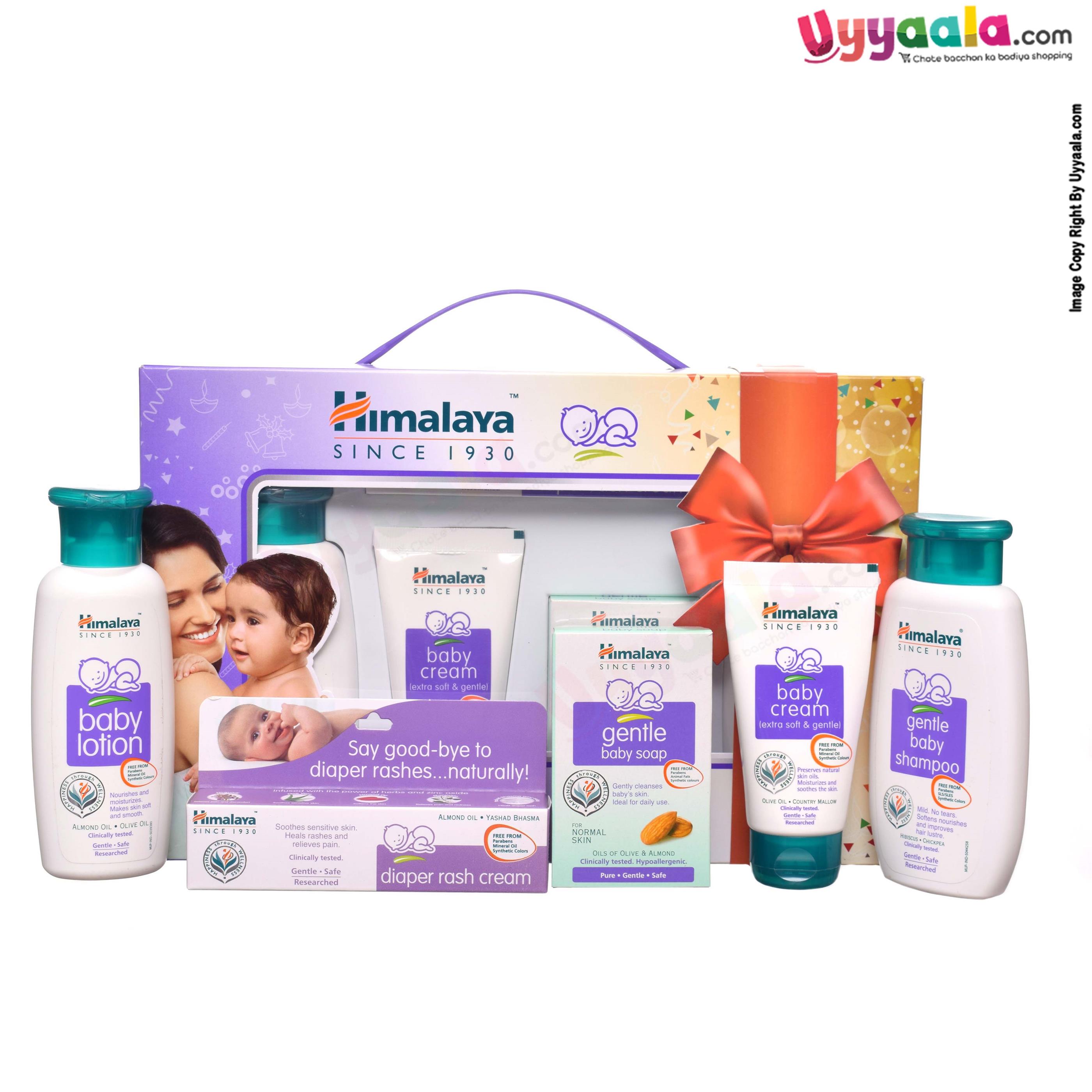 Buy HIMALAYA HAPPY BABY GIFT PACK 9'S 7's Online at Best Price - Diapers &  Wipes