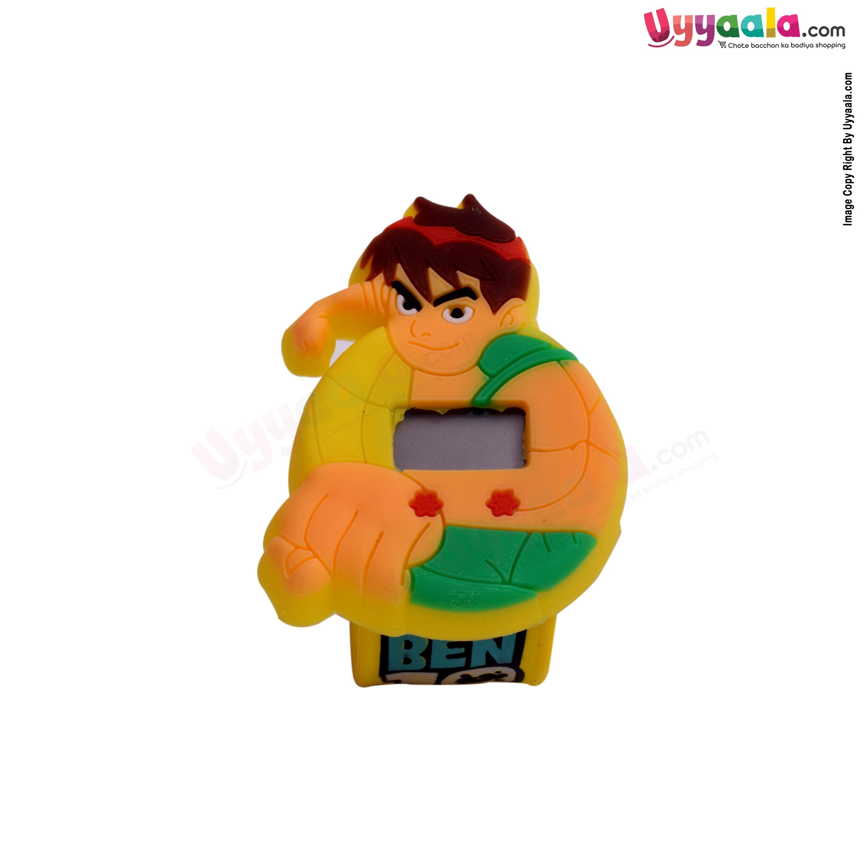 Ben 10 Kids Digital Backlight Wrist Watch with Reflex Strap