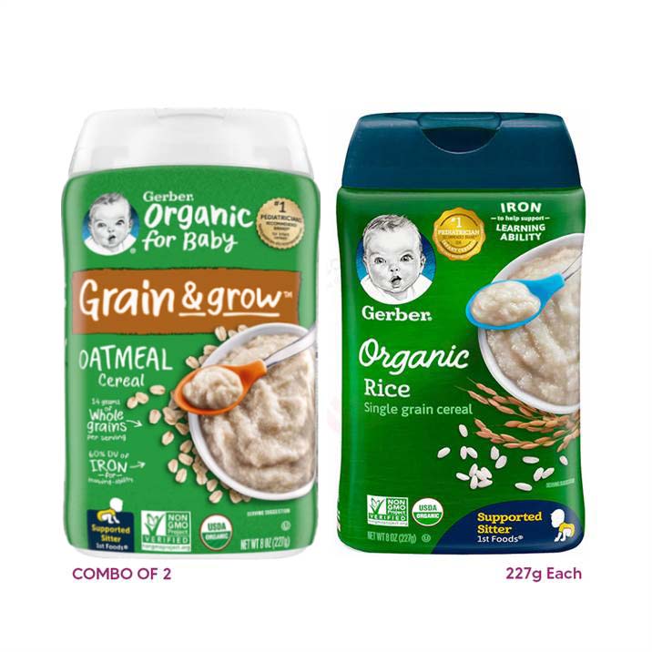 Gerber Organic Single Grain Oatmeal Baby Cereal | ppgbbe.intranet ...