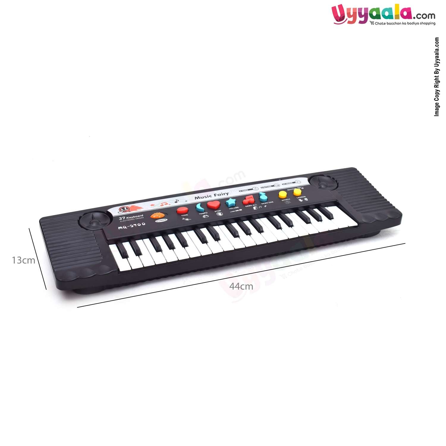 Music fairy keyboard with mic for kids