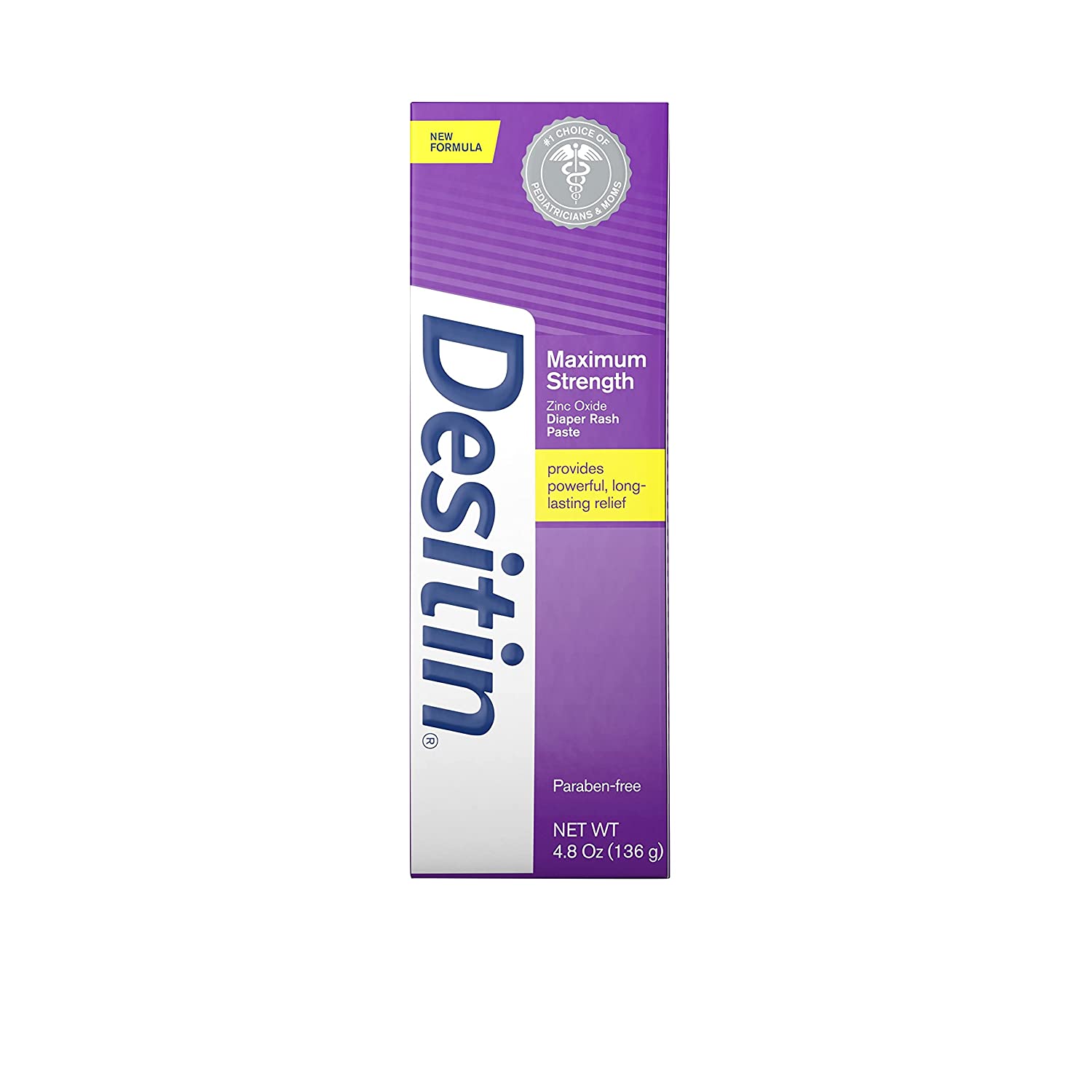 DESITIN Maximum Strength, Diaper Rash Paste For Long Lasting Relief - 136g