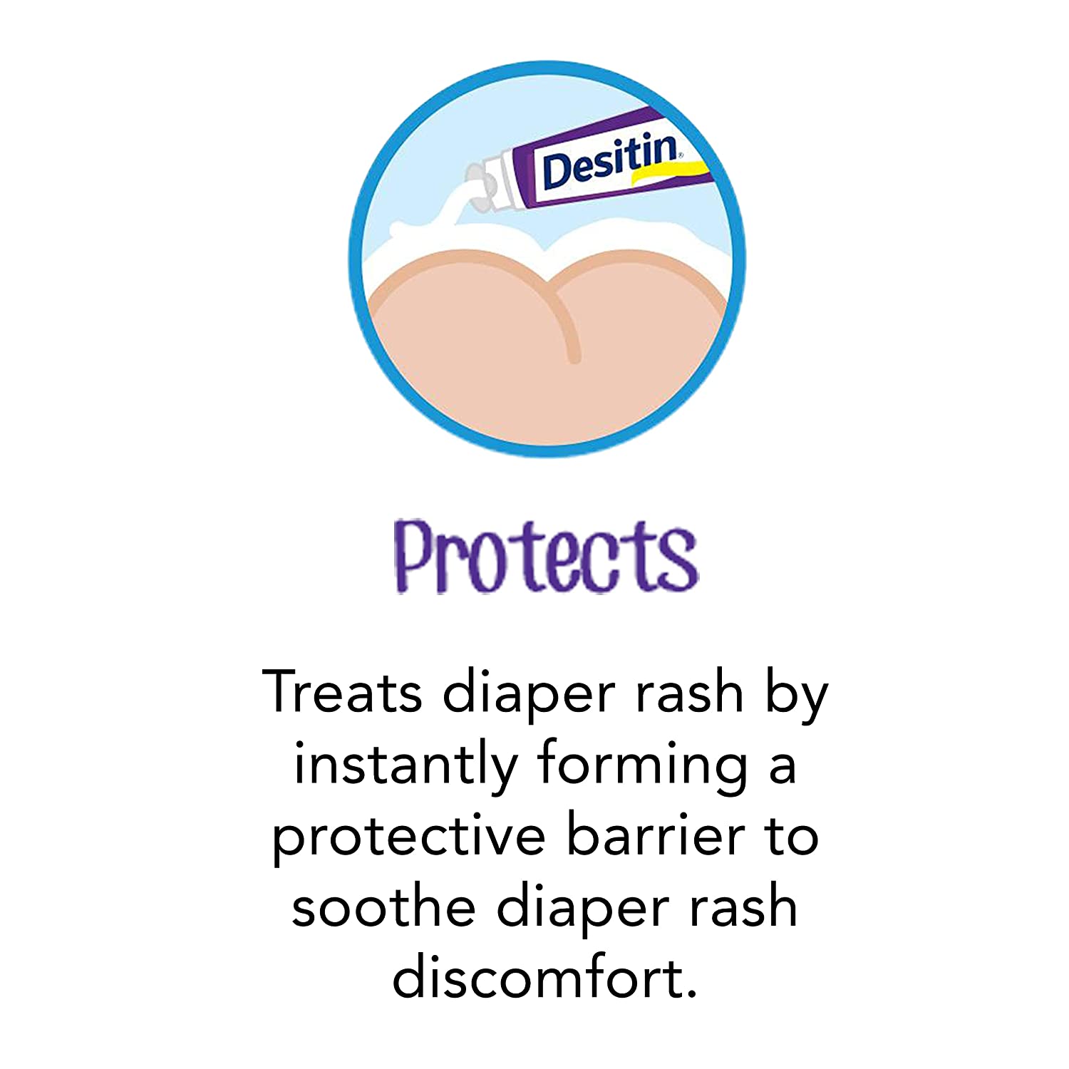 DESITIN Maximum Strength, Diaper Rash Paste For Long Lasting Relief - 136g