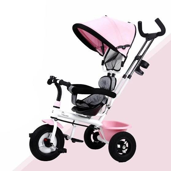 R for Rabbit Tiny Toes Sportz Baby Tricycle for Kids with Parental Control & Sun Proof Canopy