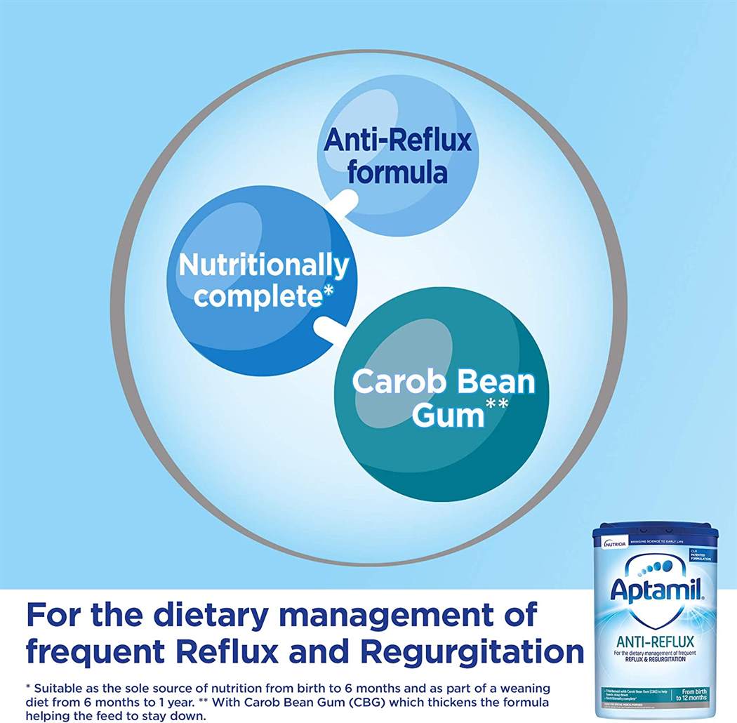 Lactose free anti reflux hot sale formula