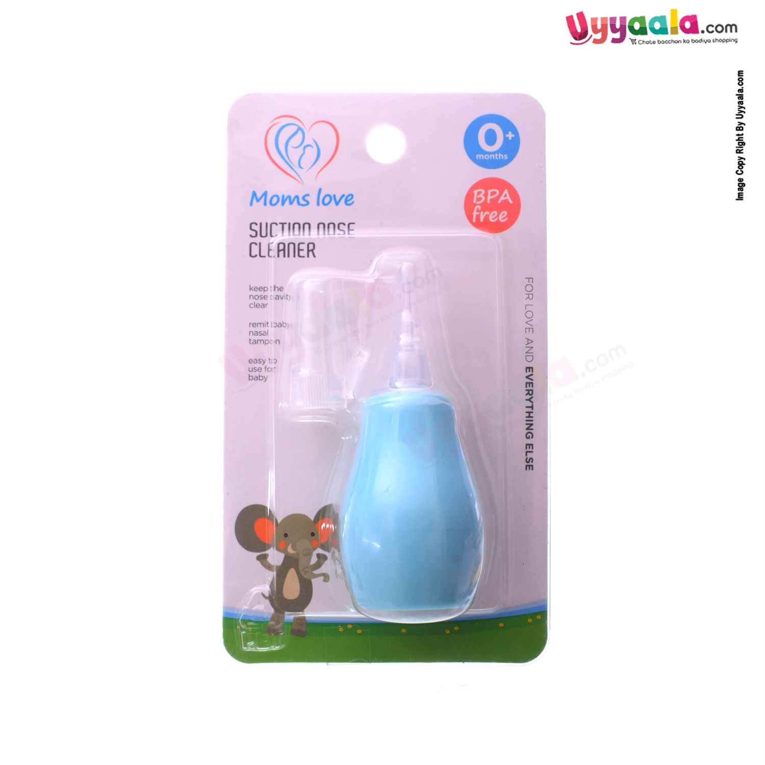 MOMS LOVE Suction Nose Cleaner 0+m age