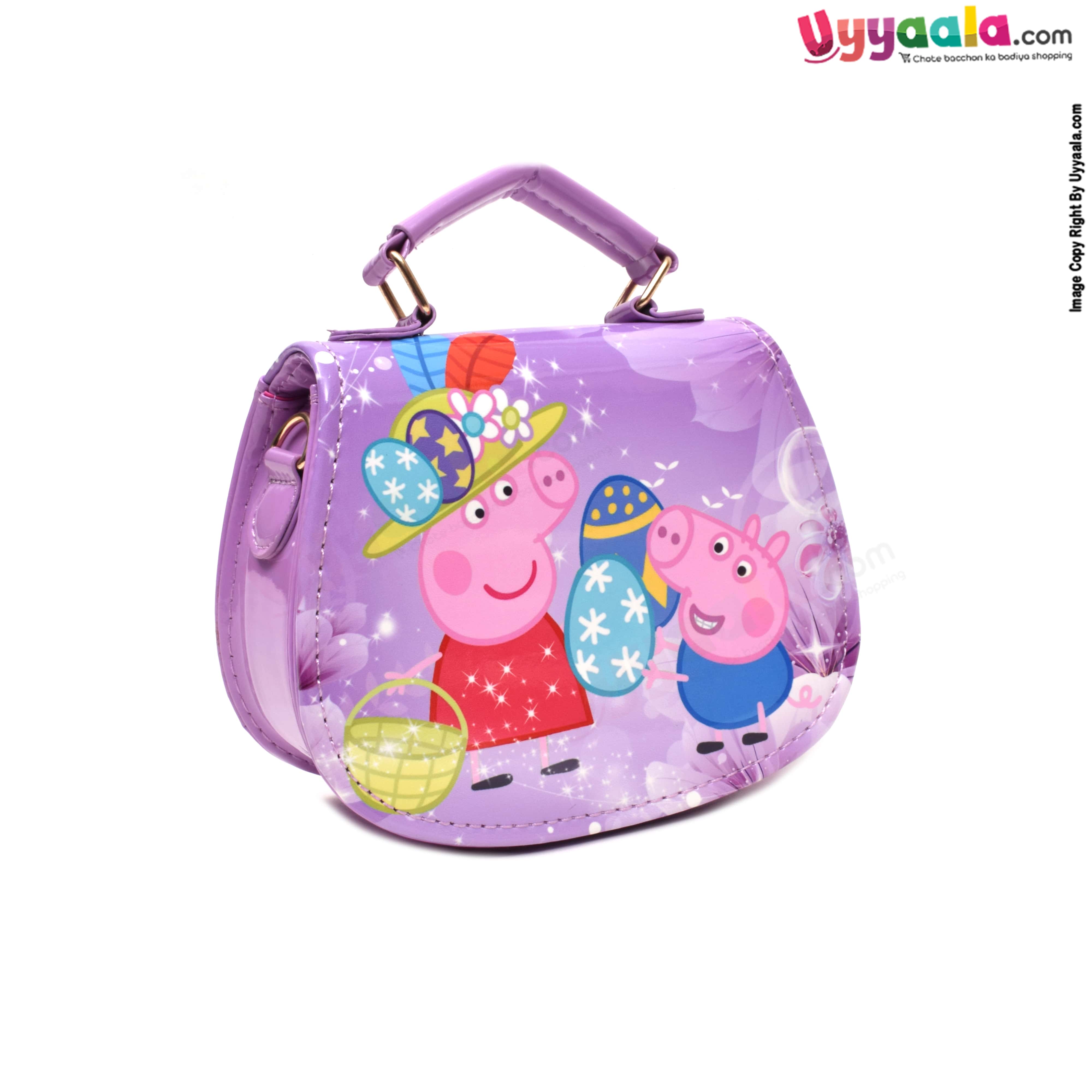 Peppa Pig Stuffed Backpack George Cartoon Cartoon Character Kawai Yi Bao  Shoulder Bag Girl Zero Wallet Pack Children's Birthday - AliExpress