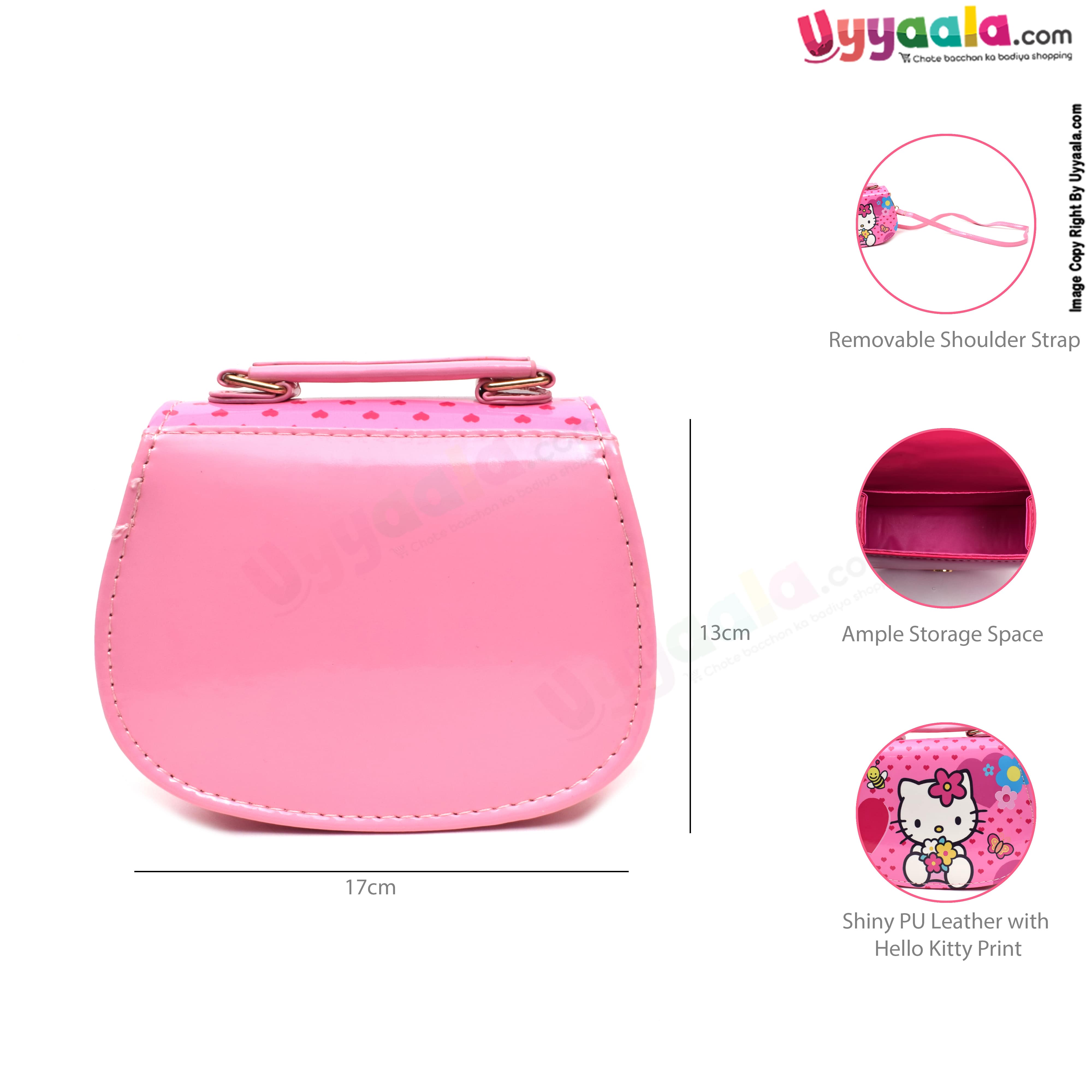 Girls Hello Kitty Purse Plush Handbag Soft Sanrio Small 9