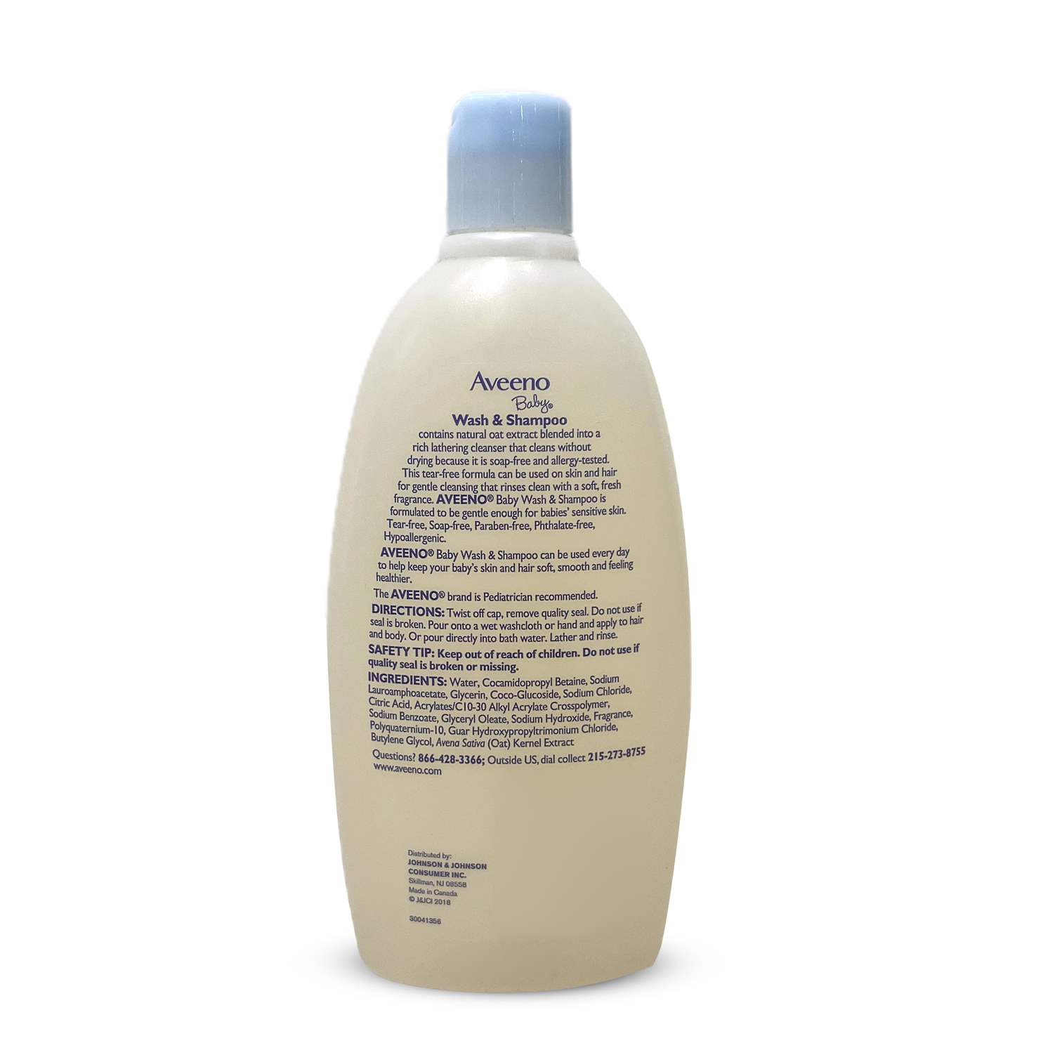 Aveeno baby wash sales ingredients