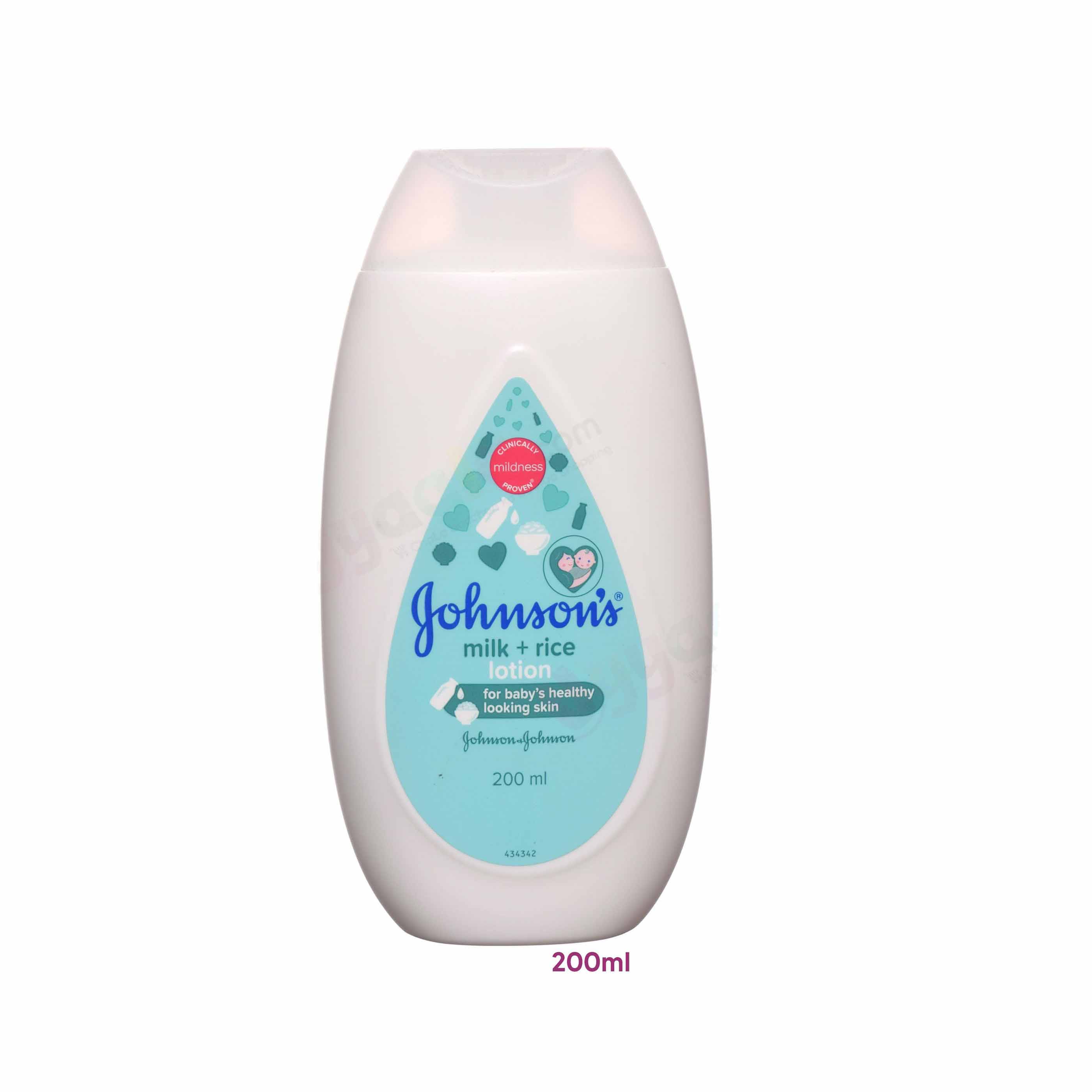 Buy Johnson's Baby Lotion with Milk and Rice Online in India at uyyaala.com