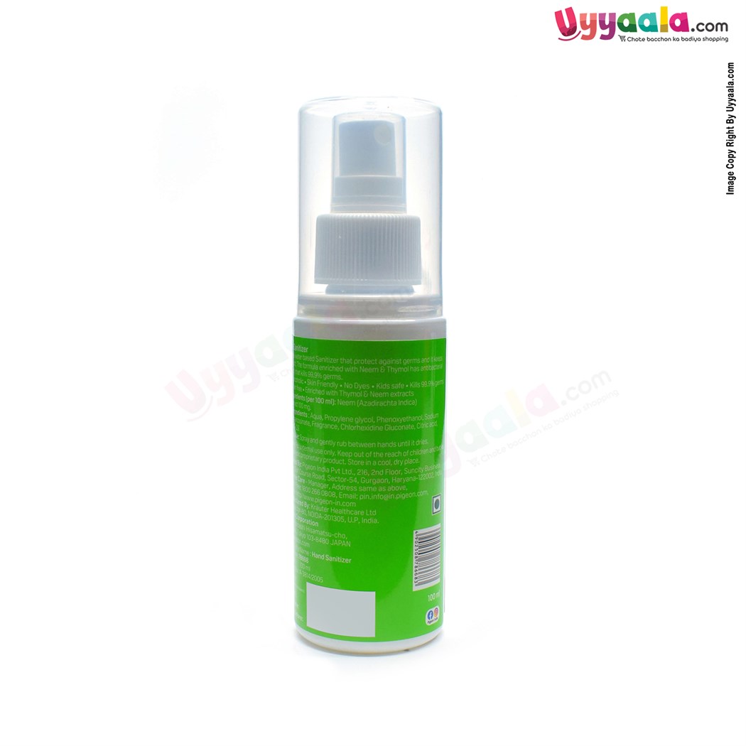 PIGEON Hand Sanitizer Non-Alcoholic Spray - 100ml-uyyala-com.myshopify.com-Skin Care-Pigeon