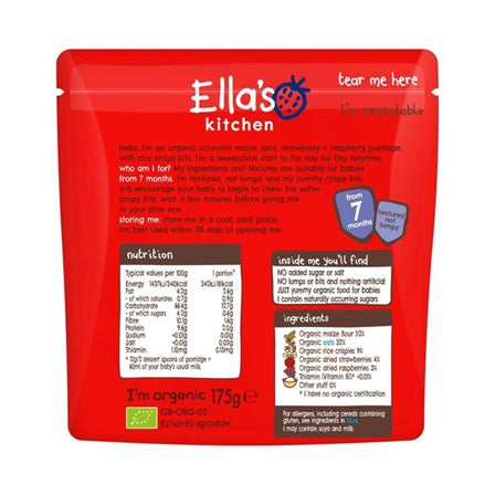 Ella's kitchen hot sale cereal