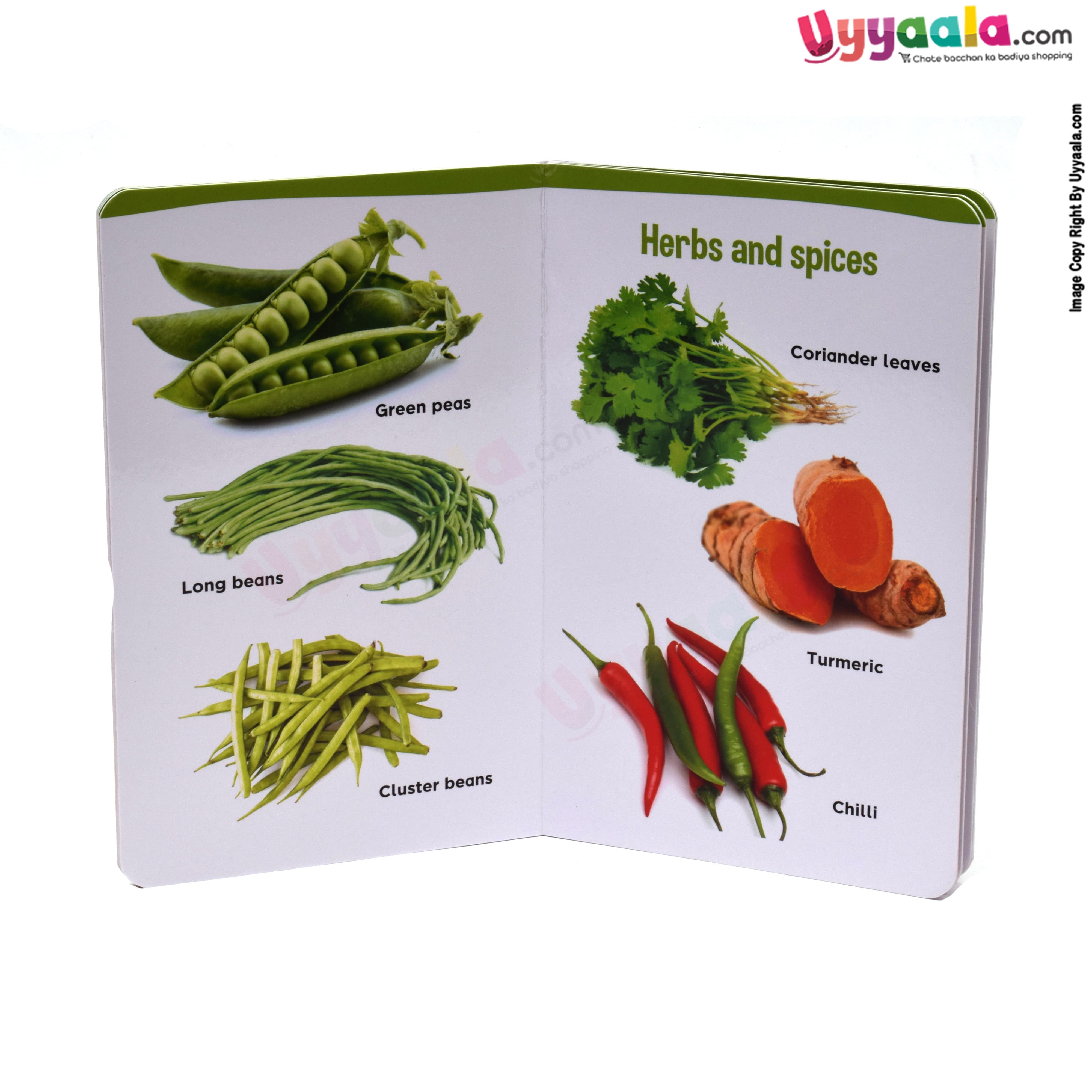 My small board book - vegetables