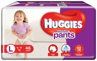 Huggies Wonder Pants Large (9 to 14 Kg)