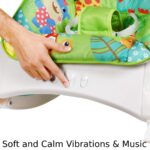 LUVLAP jungle quest newborn to toddler musical rocker for babies