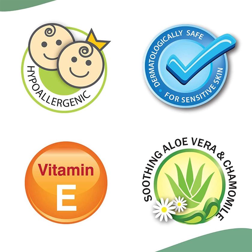 LUVLAP Moisturizing Wipes Aloe Vera And Vitamin-E -2 Pack - 72pcs each-uyyala-com.myshopify.com-Skin Care-LuvLap