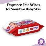LUVLAP Sensitive Wipes Vitamin-E Fragrance Free 5Pack - 72pcs each-uyyala-com.myshopify.com-Skin Care-LuvLap