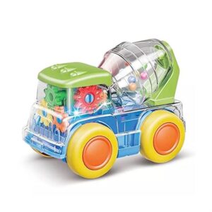 Buy Cement Mixer Truck Battery Toy with visible Gears Online in India at uyyaala.com