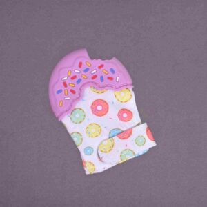 Baby Teething Mitten  Ice Cream Shape