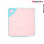 Premium baby hooded towel, Peach