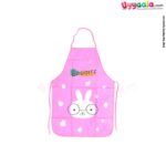 ANYA Baby Feeding Bib, Back Tieng Apron Model, Rabbit Print, 1-2Y Age, Size (47*68cm)