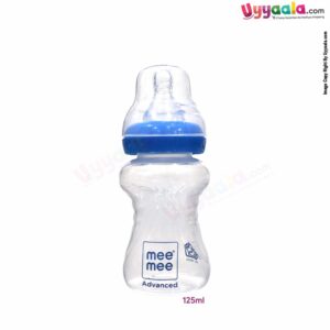 MEE MEE Feeding Bottle Narrow Neck Advanced Milk Safe 125ml 1+m Age
