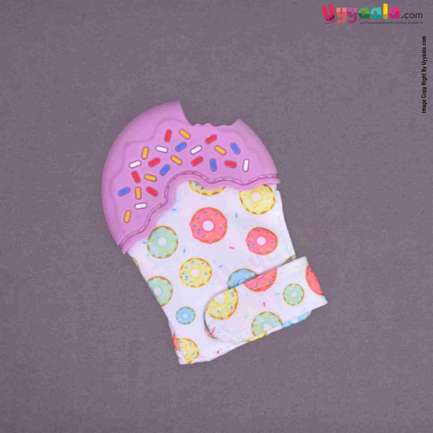 Baby Teething Mitten Ice Cream Shape